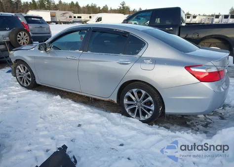 2013 Honda Accord Sport z USA, uszkodzony, nr VIN 1HGCR2F58DA232669